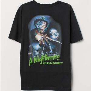Black T- shirt- Elm Street